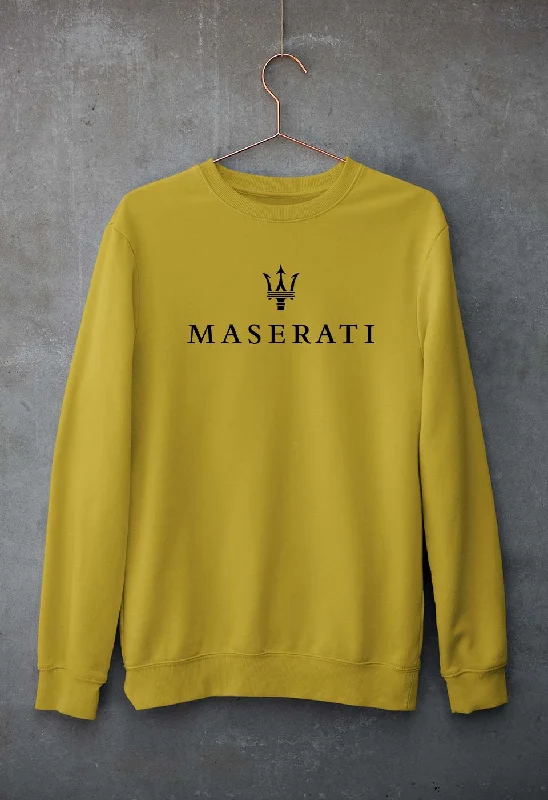 Deep Discounts fitness lifestyle hoodieMaserati Unisex Sweatshirt for Men/Women