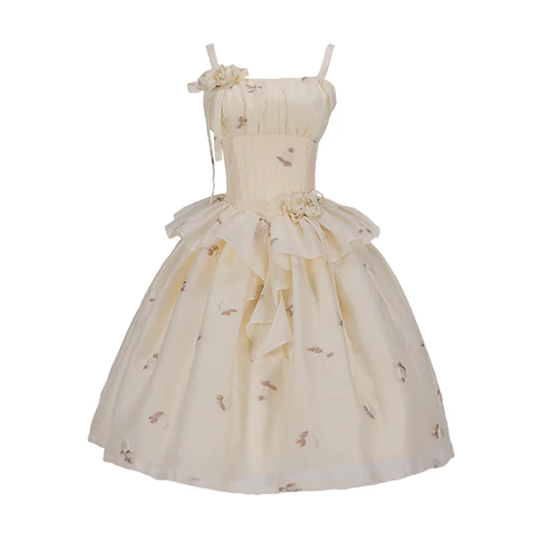 long fishbone dress
