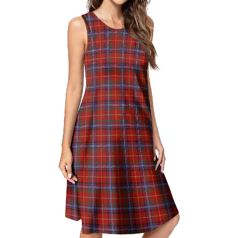 Weekend Flash Sale Maynard Tartan Womens Casual Dresses
