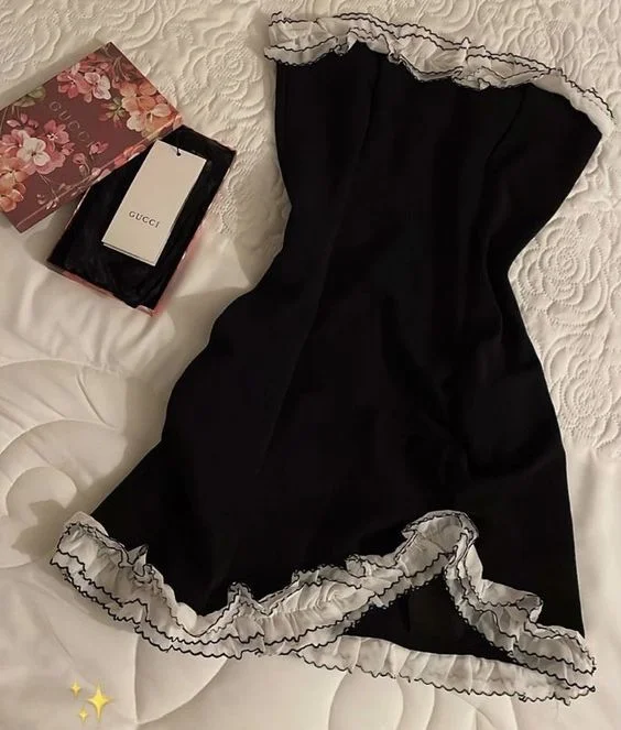 Unbeatable Prices fitted dressBlack Strapless Sheath Short Homecoming Dress Birthday Outfits, DP3270 Unbeatable Prices fitted dressBlack Strapless Sheath Short Homecoming Dress Birthday Outfits, DP3270