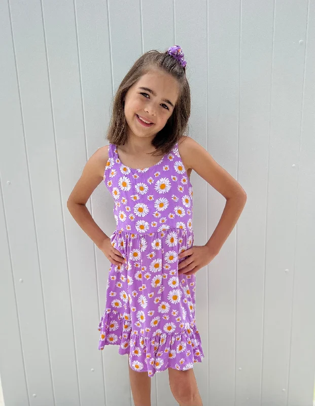 Special Discount evening dressDaisies Kids Dress Purple