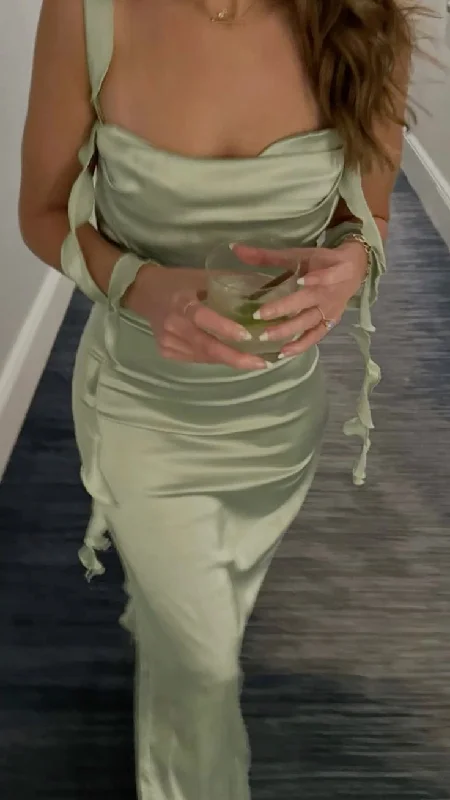 Crazy Deals floral midi dressSage Green Straps Mermaid Long Party Dress Wedding Guest Dress, DP3695 Crazy Deals floral midi dressSage Green Straps Mermaid Long Party Dress Wedding Guest Dress, DP3695