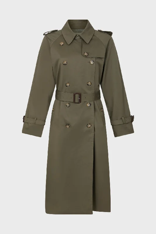 Don’t Miss Out soft shell coatTrench Coat Serge Dae02a301 Khaki-Green