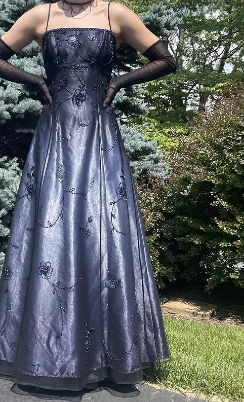 Bonus Savings wrap-around dressVintage Spaghetti Straps A-Line Beading Long Formal Evening Gown DP3895
