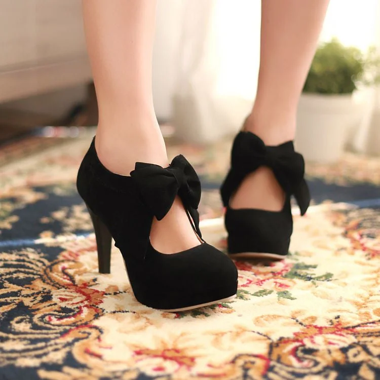 Deal Dash Cute bow kawaii hight heel YV233
