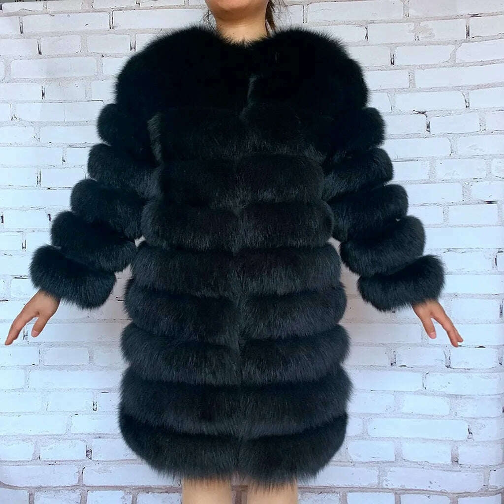 Huge Discounts lightweight outerwearNEW style  4in1 real fur coats Women Natural Real Fur Jackets Vest Winter Outerwear Women fox fur coat high quality fur Clothes