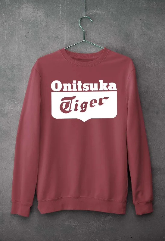 Discount Extravaganza pullover workout hoodieOnitsuka Tiger Unisex Sweatshirt for Men/Women