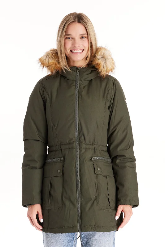 Season Finale Sale long coatSara 3 in 1 Down Maternity Parka