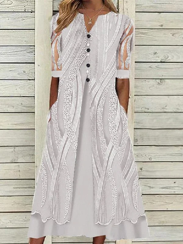 Limited Availability one-shoulder dressSloan Pocketed Kimono Maxi Dress
