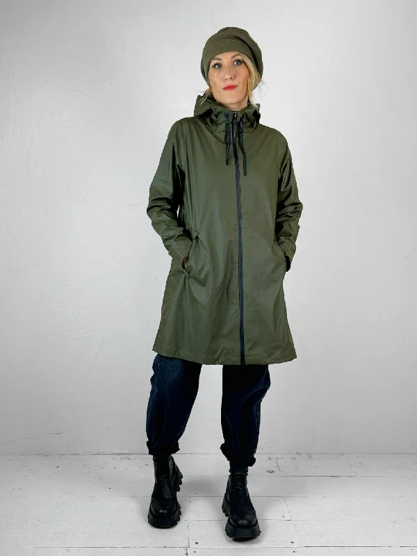 Super Deal chic padded coatNuovola Longline Raincoat - 4 Colours