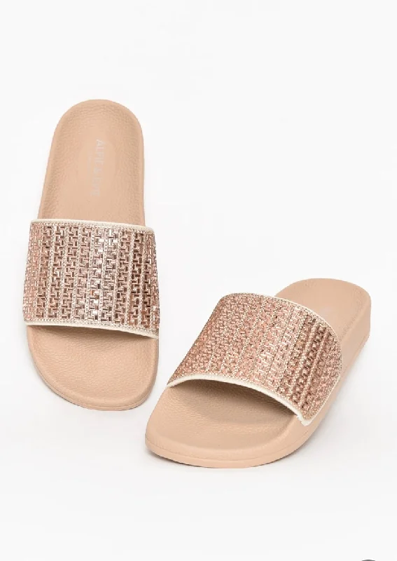 Epic Deals comfy dressBillie Shoes Rose Gold