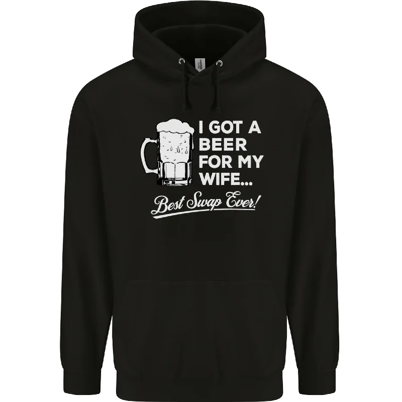 Time-Limited Offer versatile hoodieA Beer for My Wife Funny Alcohol BBQ Mens 80% Cotton Hoodie